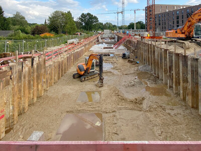Pergolenviertel Baustart Pergolenviertel Baustart