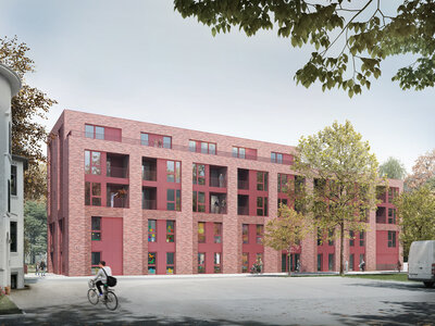 Wohngebäude mit KiTa an der Friedensallee Wohngebäude mit KiTa an der Friedensallee